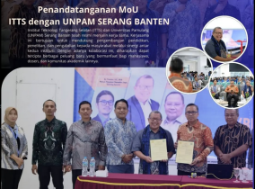 Penandatanganan MoU ITTS dengan UNPAM Serang Banten