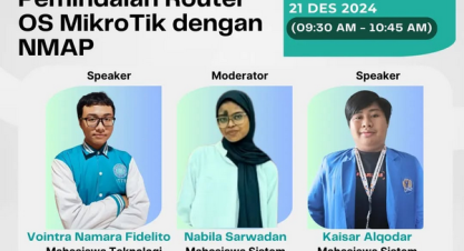 Pemindahan Router OS Mikrotik dengan NMAP